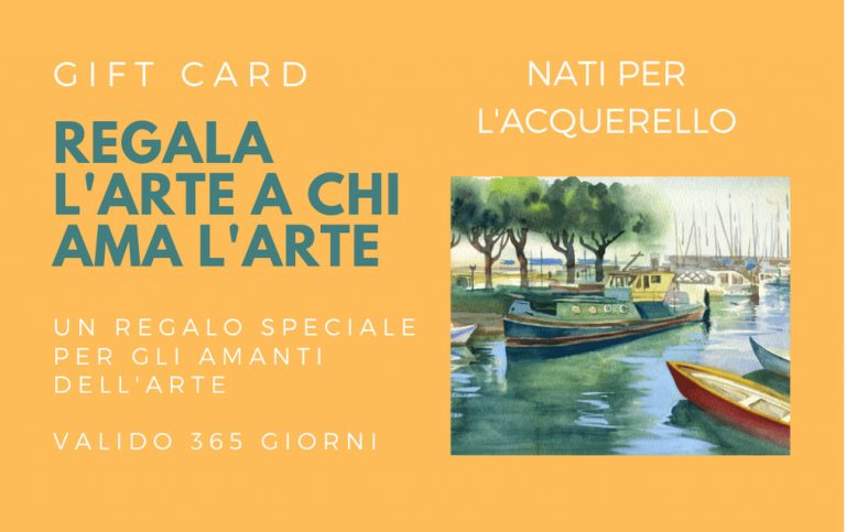 Buono Regalo per il Corso di Acquerello
