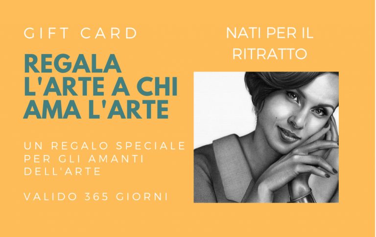 Buono Regalo per il Corso di Ritratto