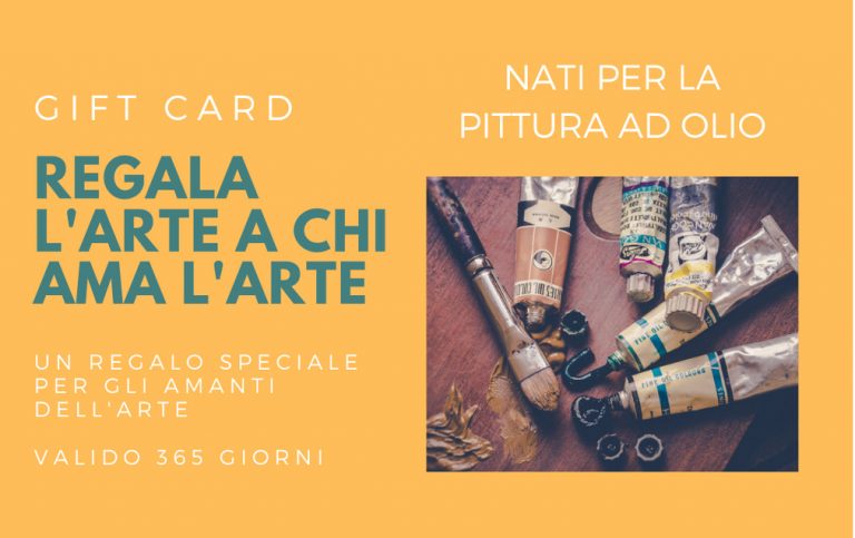 Buono Regalo per il Corso di Pittura ad Olio