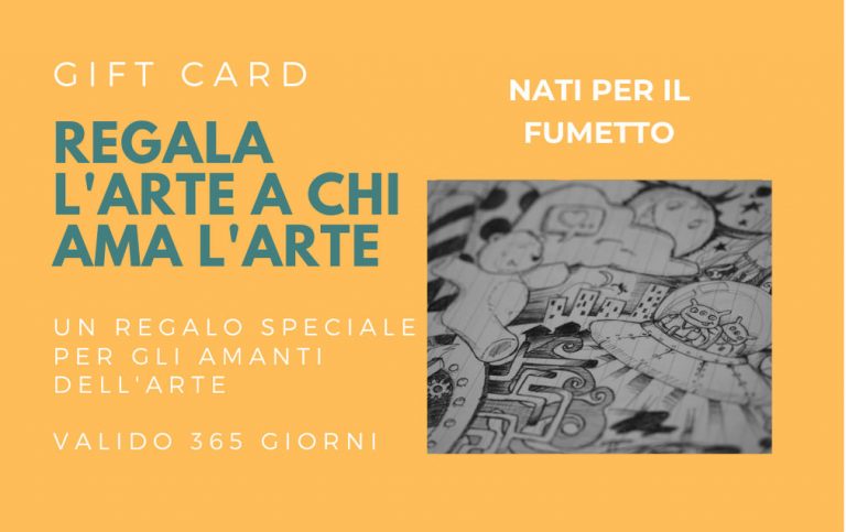 Buono Regalo per il Corso di Fumetto
