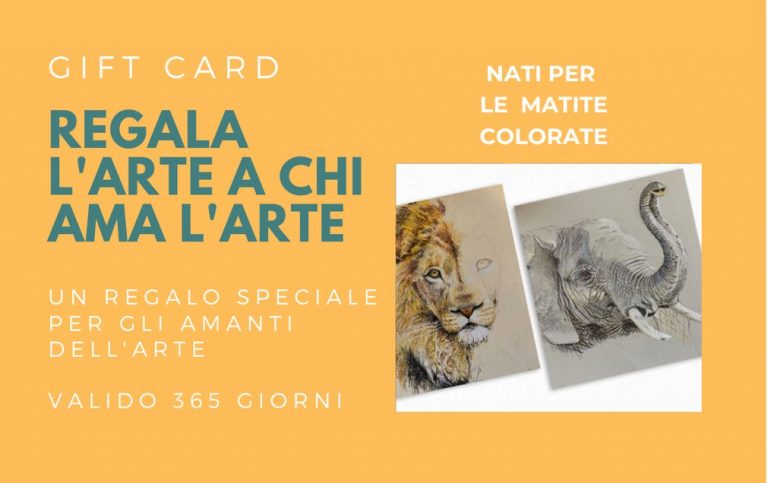 Buono Regalo per il Corso di Matite Colorate
