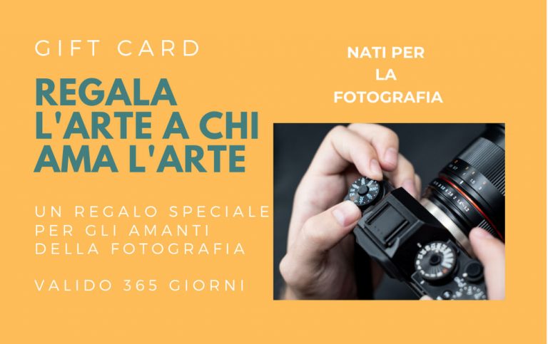 Buono Regalo per il Corso di Fotografia