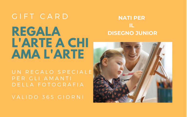 Buono Regalo per il Corso di Disegno per Bambini